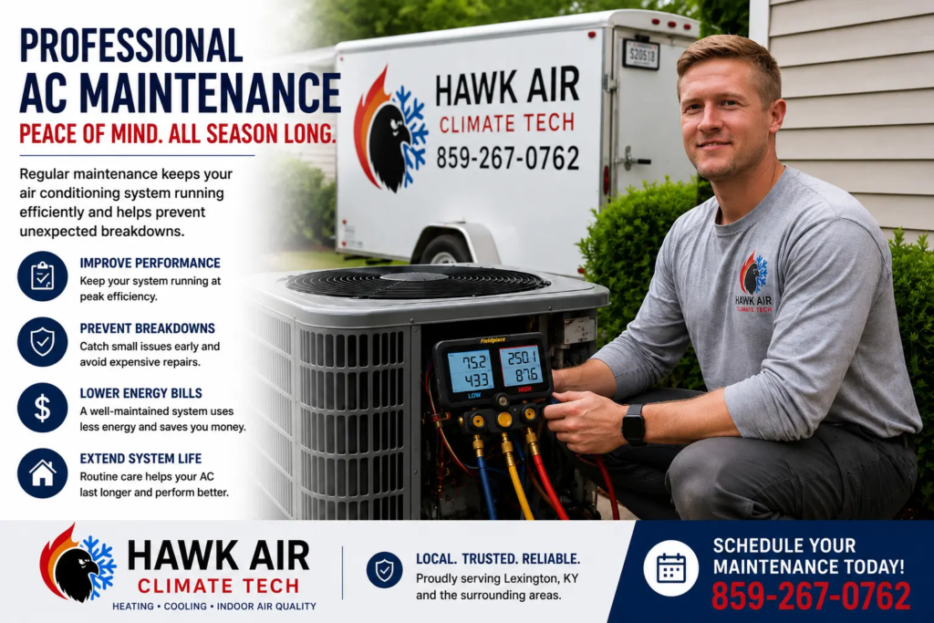 Professional AC maintenance service in Lexington KY